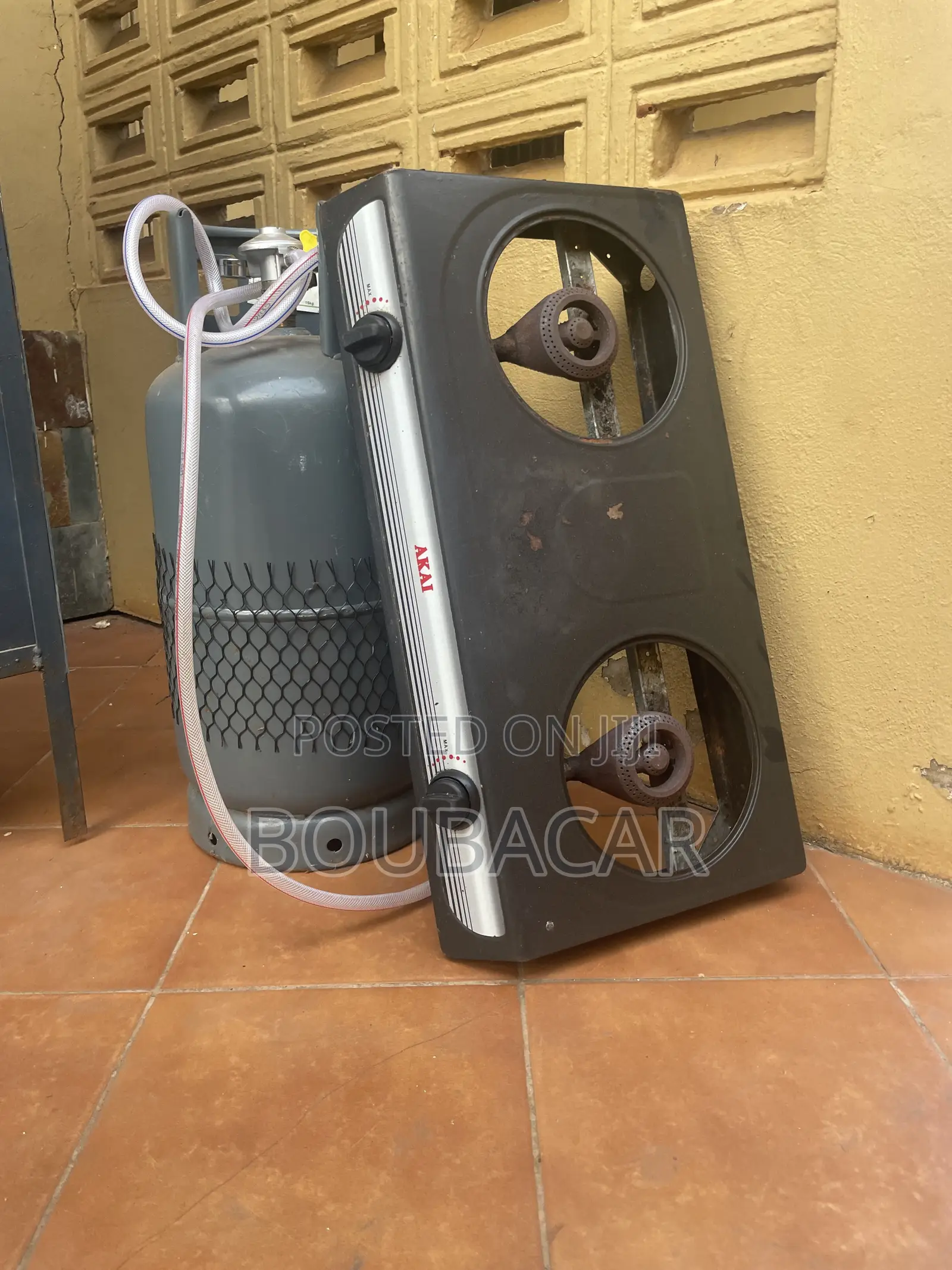 Cylinder Comes With 2-Burner Stove, Pipe Regulator