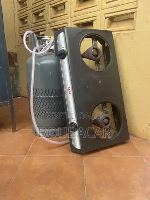 Cylinder Comes With 2-Burner Stove, Pipe Regulator