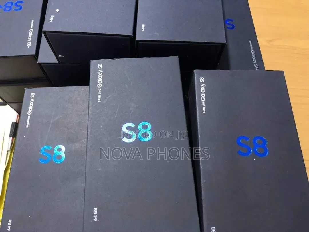 New Samsung Galaxy S8 64 GB Black