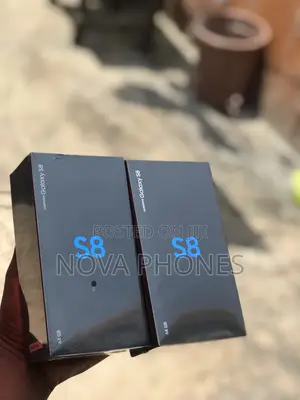 New Samsung Galaxy S8 64 GB Black