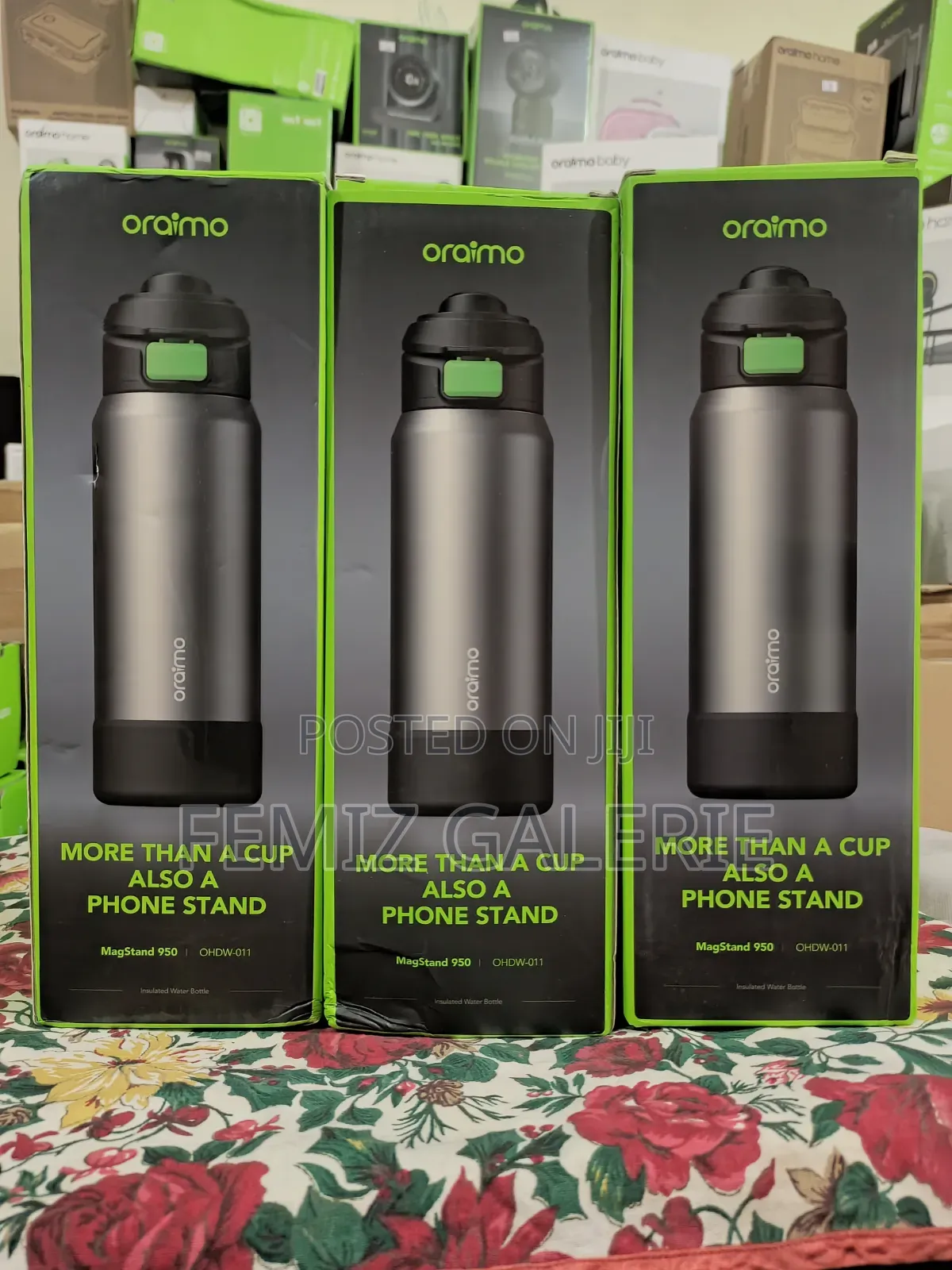 Oraimo MagStand 950 950ml Smart Thermos Bottle With Magnetic Tight Fit