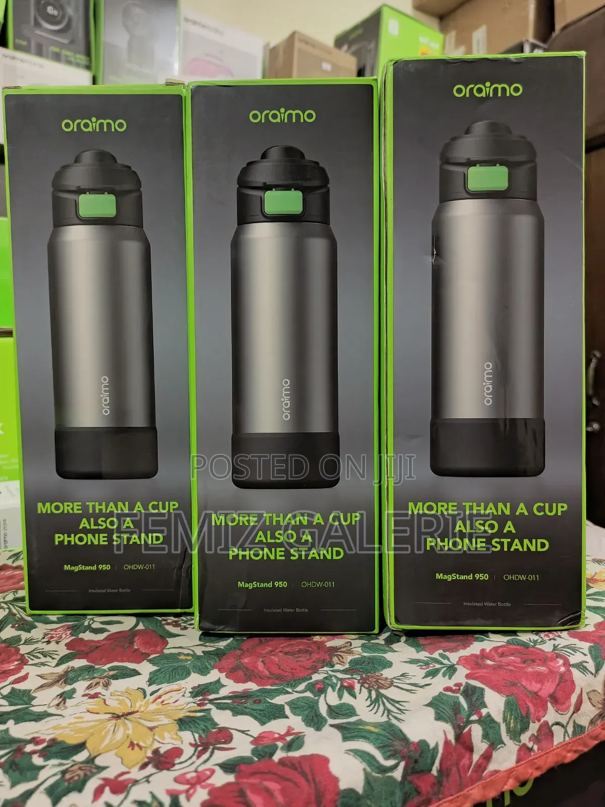 Oraimo MagStand 950 950ml Smart Thermos Bottle With Magnetic Tight Fit
