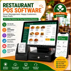 Restaurant POS Software – Orders, Billing, Stock Sales Management