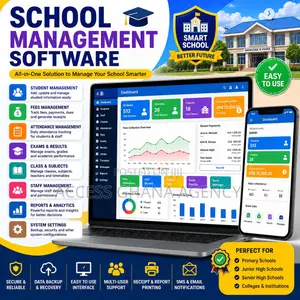 School Management Software – Students, Fees, Results Management