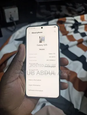 Samsung Galaxy S25 256 GB Silver