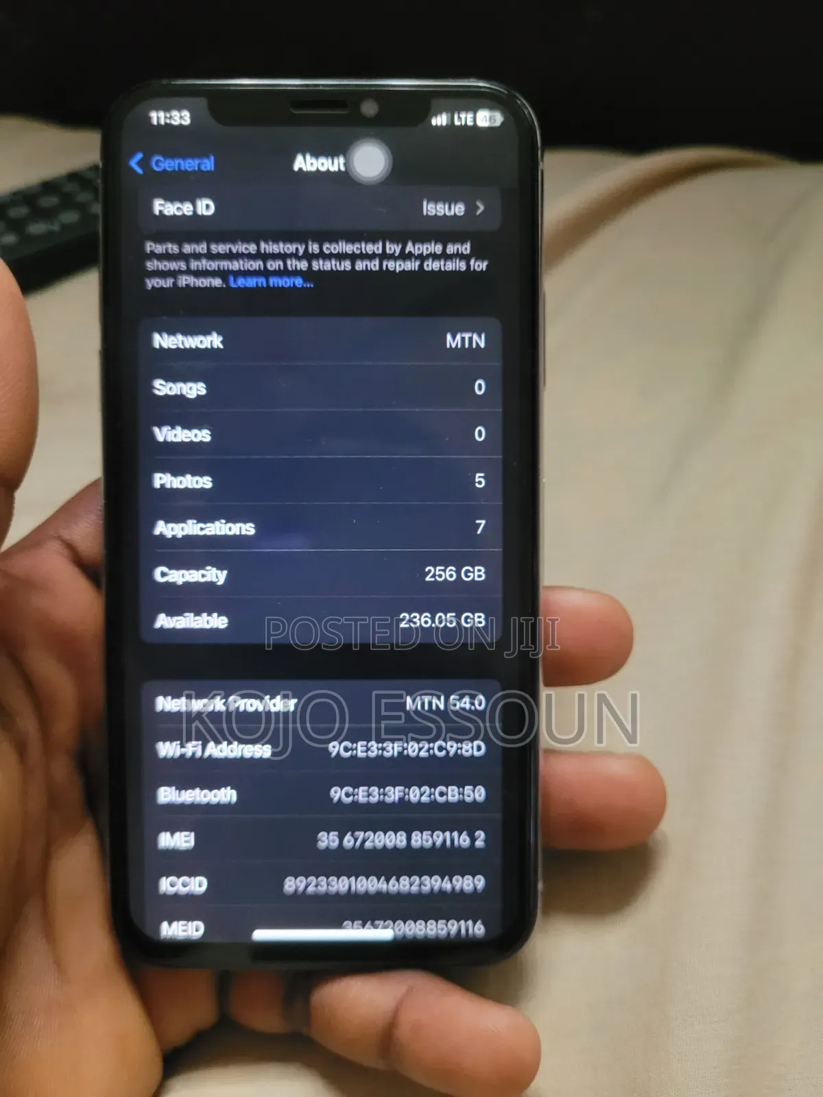 Apple iPhone X 256 GB White