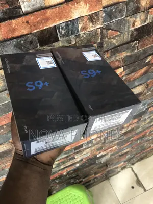 New Samsung Galaxy S9 Plus 64 GB Black