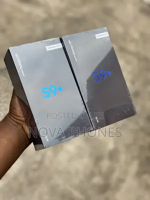 New Samsung Galaxy S9 Plus 64 GB Black