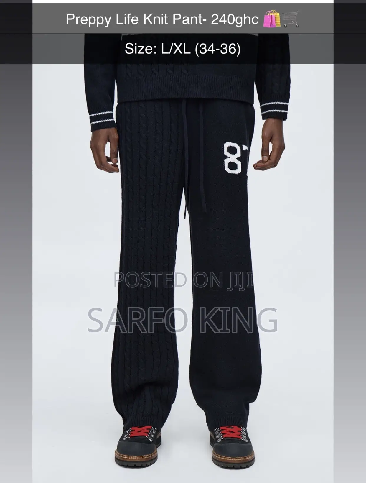 Shirts and Free Leg Sweatpants.
