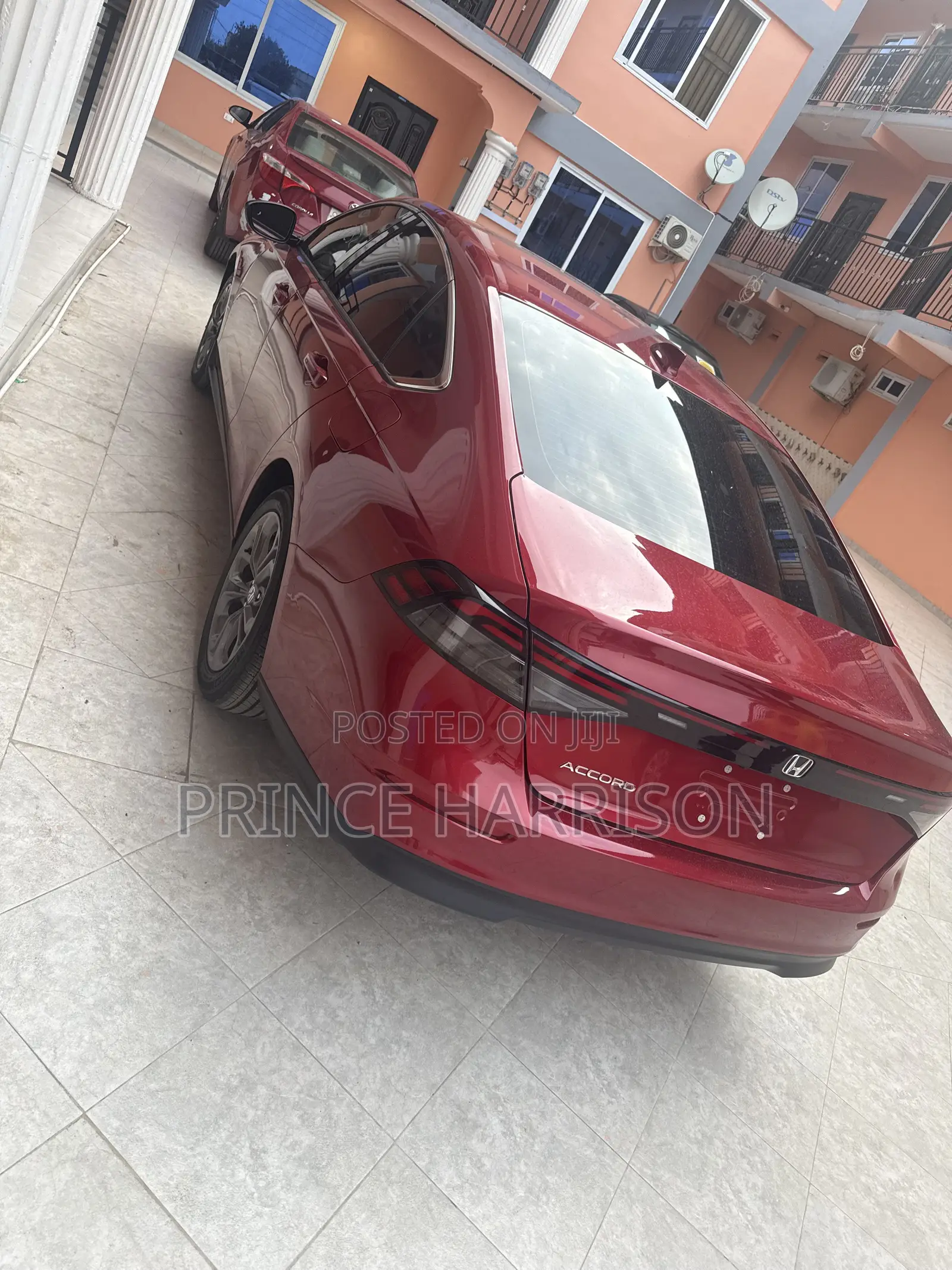 Honda Accord EX CVT 2024 Red