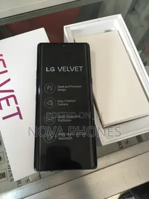 New LG Velvet 128 GB