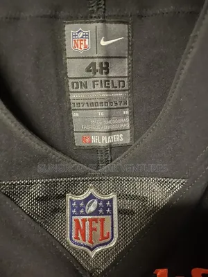 Original Nike Tee Higgins Black Jersey #5