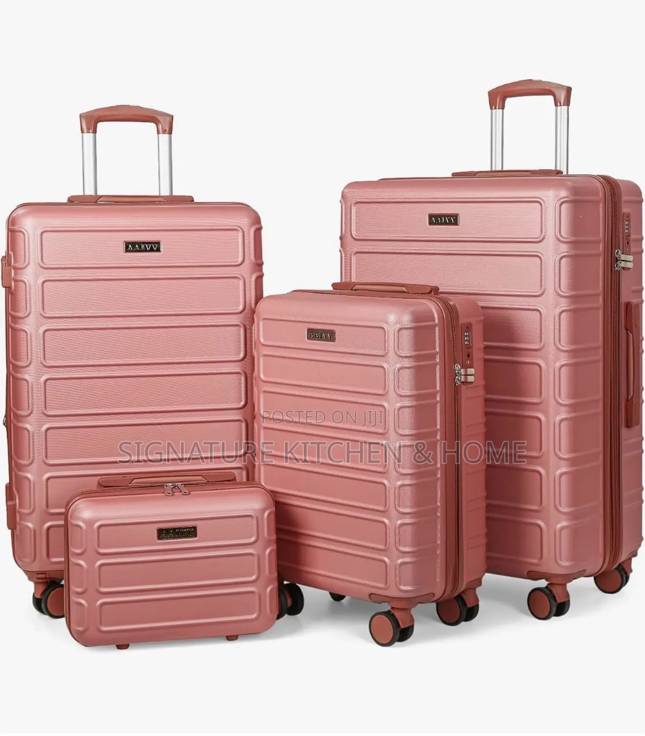 4 Piece Expandable Luggage Set