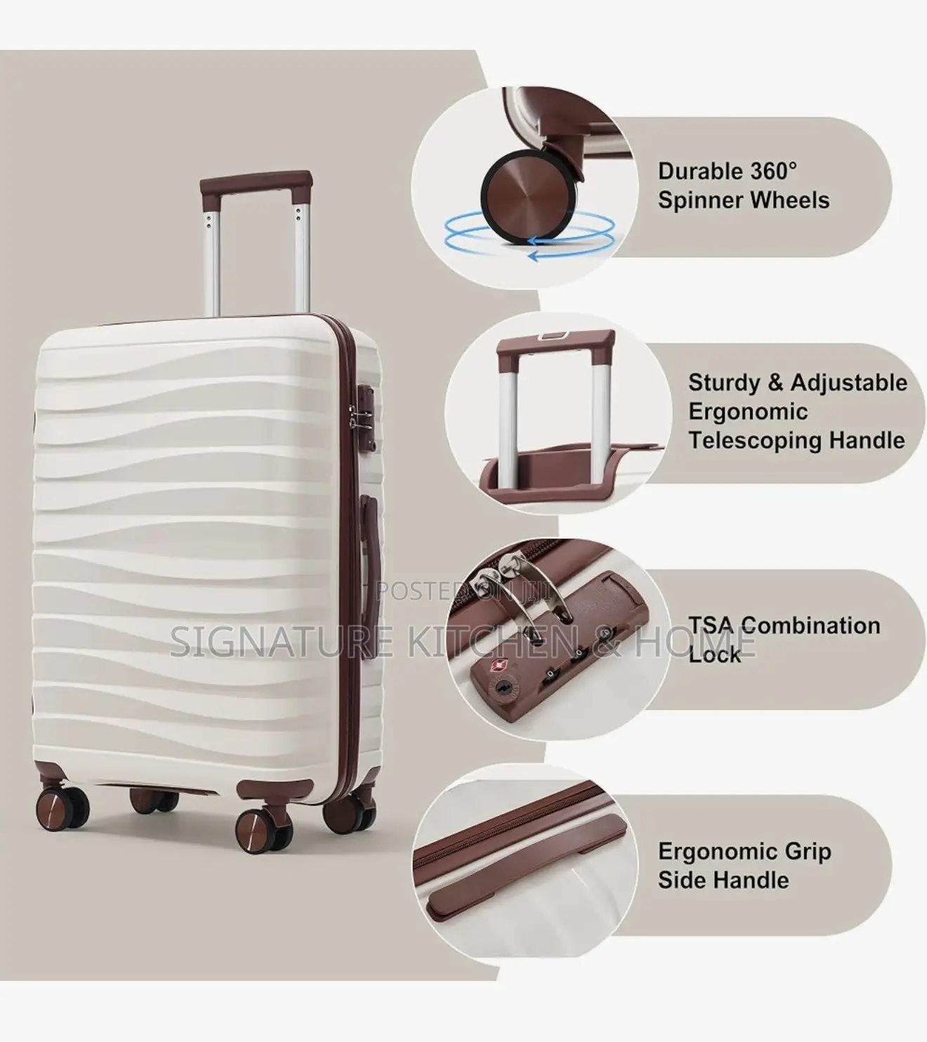 3 Piece Luggage Set