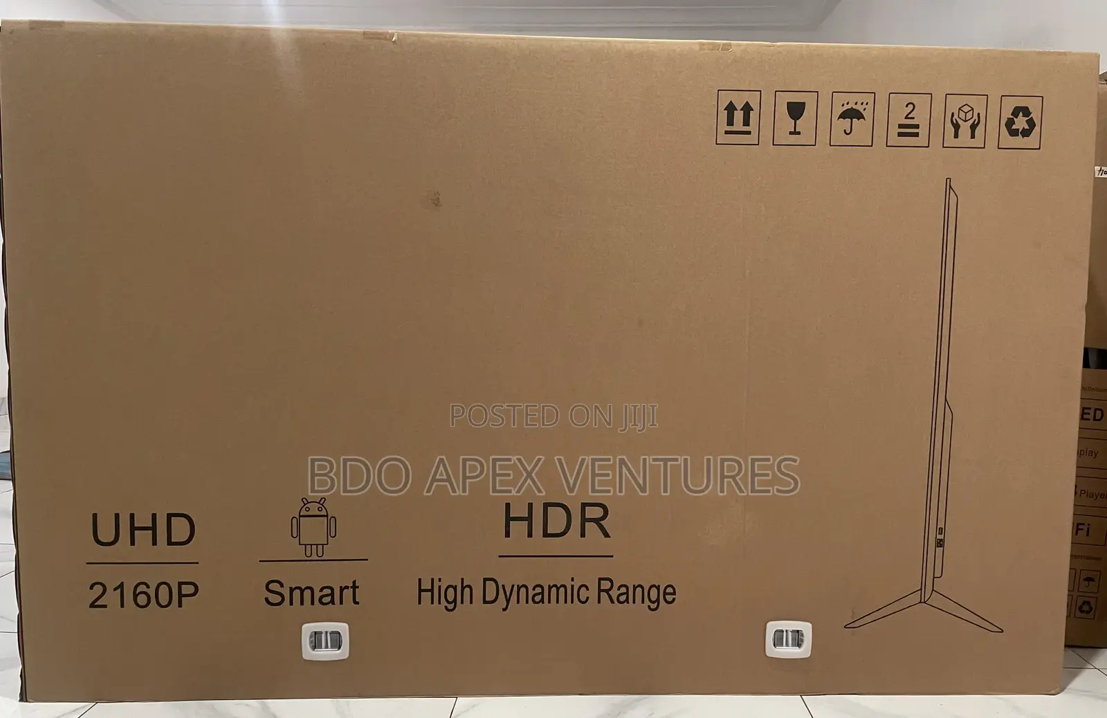 75 Inches Tempered Glass Smart TV Built to Fill a Room