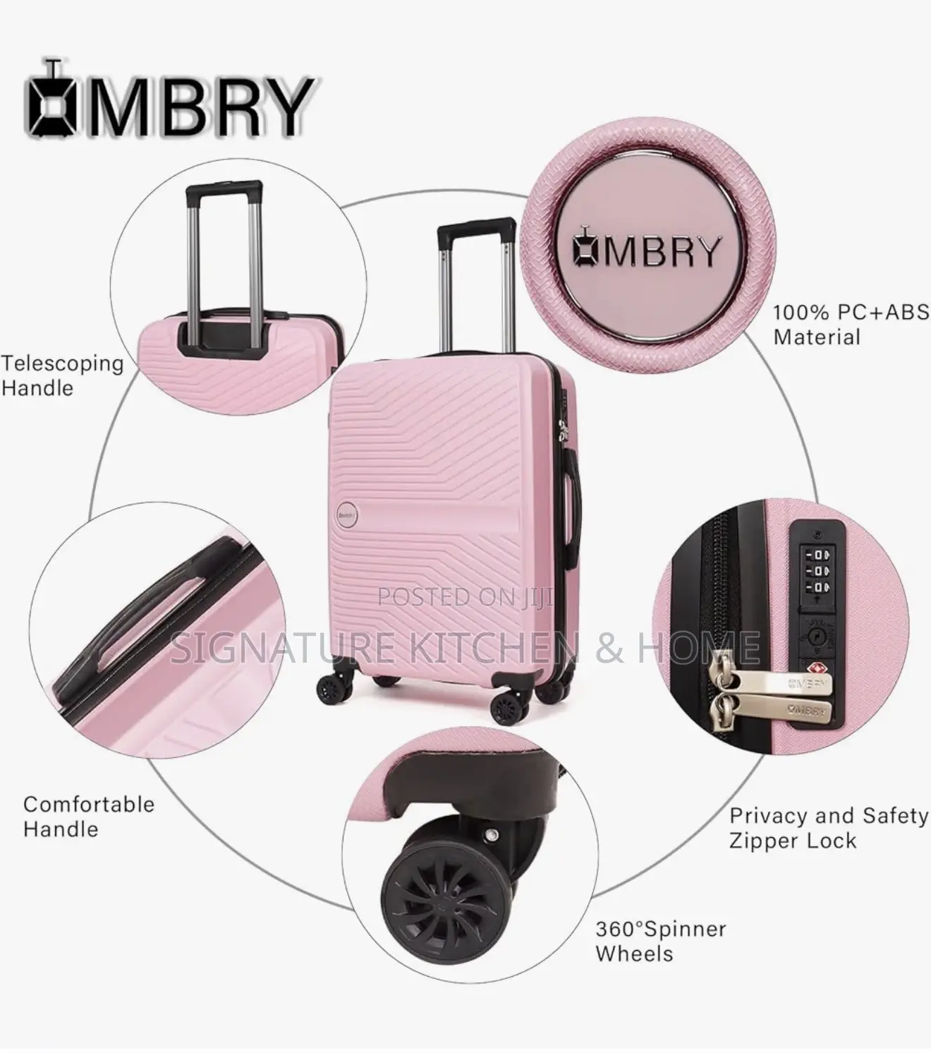 3 Piece Luggage Set