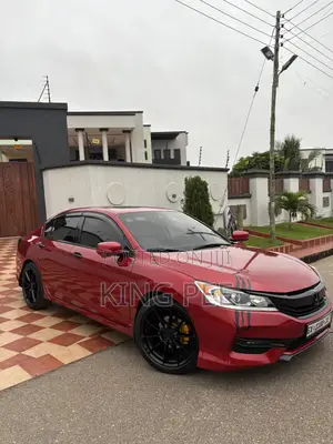 Honda Accord EX-L V-6 4dr Sedan FWD (3.5L 6cyl 6A) 2016 Red