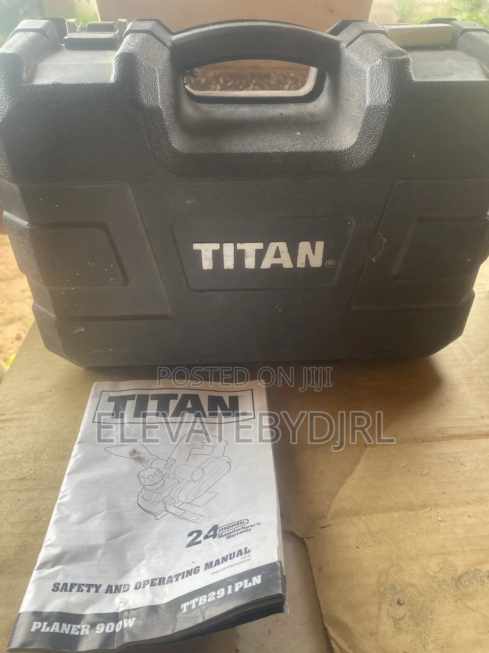 Titan 900w Electric Planer With Bag