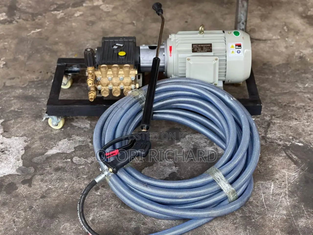 This Is a Heavy-Duty Industrial Electric Pressure Washer