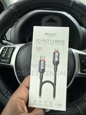 27W Type C to Lightning Data Cable | Fast Charging Cable