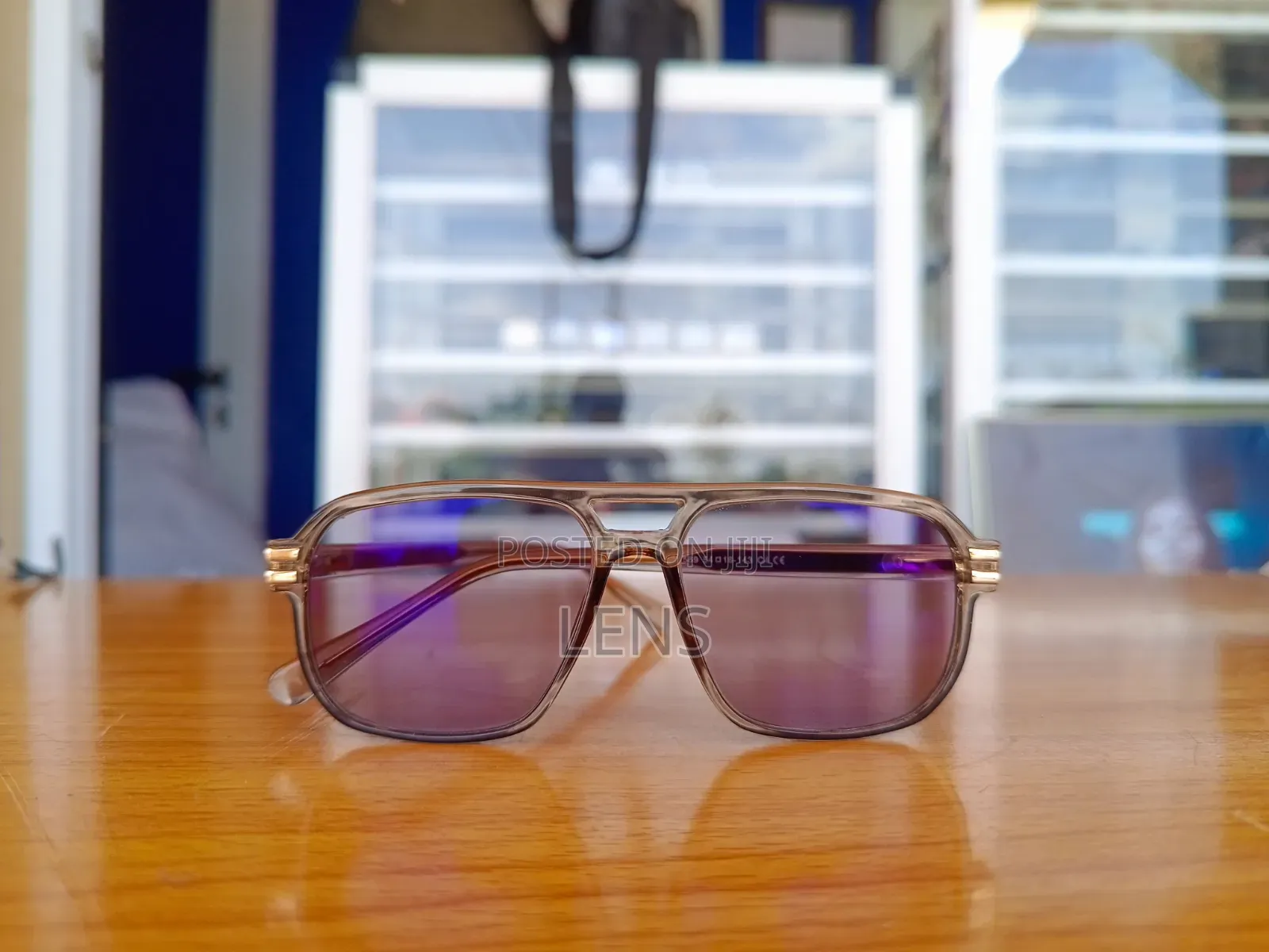 Photochromic Blue Block Lens Sunglasses Quality Frame