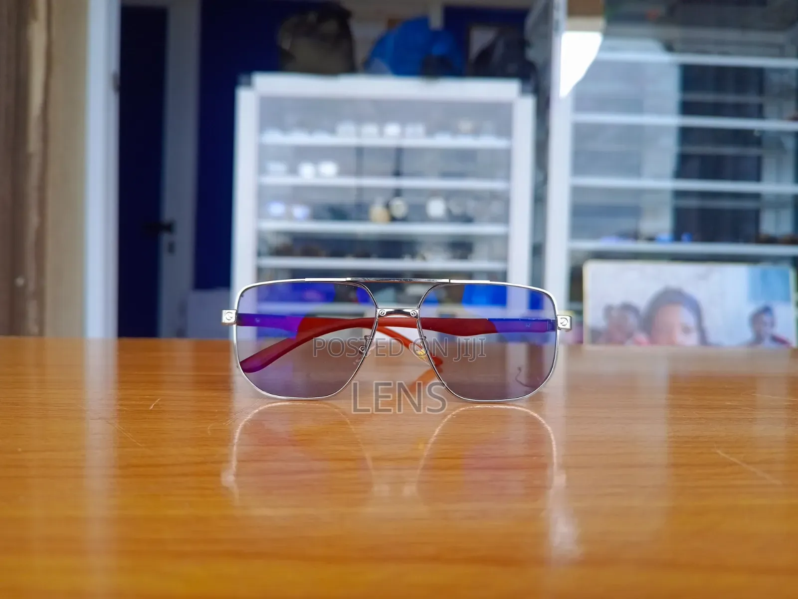 Photochromic Blue Block Lens Sunglasses Quality Frame