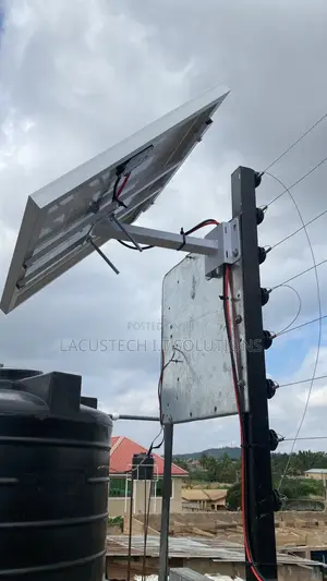 Gemini Sliding Gate Motor With Solar Panel