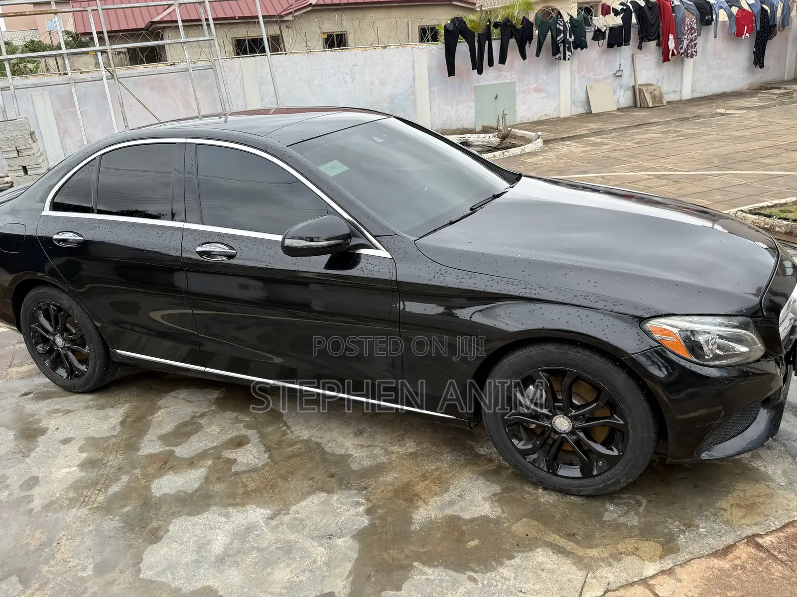 Mercedes-Benz C300 Base Sedan RWD (2.0L 4cyl 7A) 2017 Black
