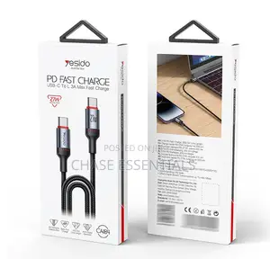 27W Type C to Lightning Data Cable | Fast Charging Cable