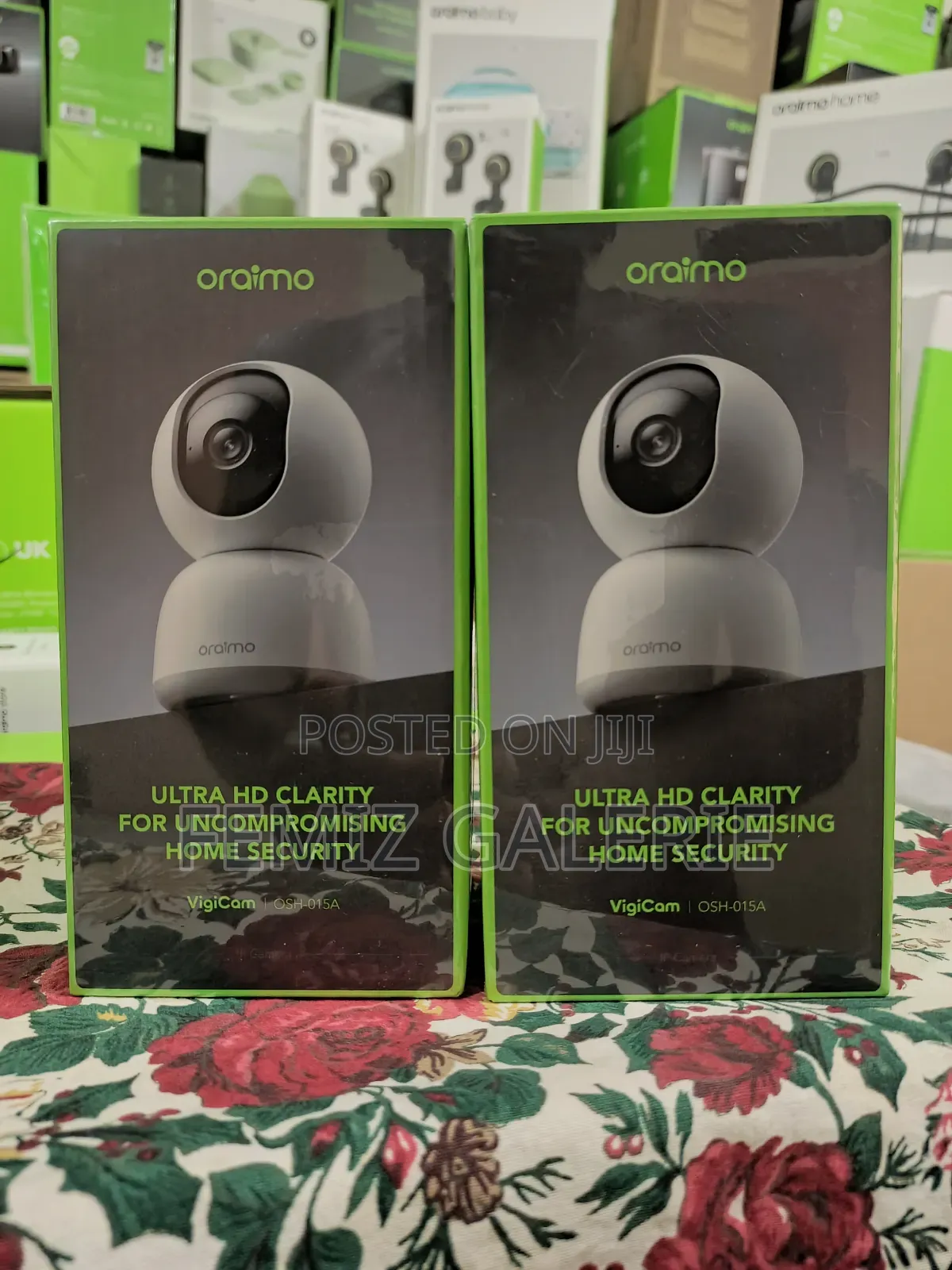 Oraimo Vigicam 3MP Ultra HD Night Vision IP Camera