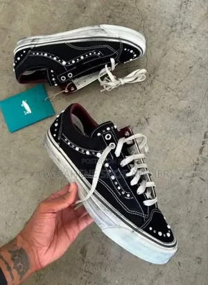 Vans OTW Old Skool 36 Reissue "Pearlized Pack" in Black/Pink