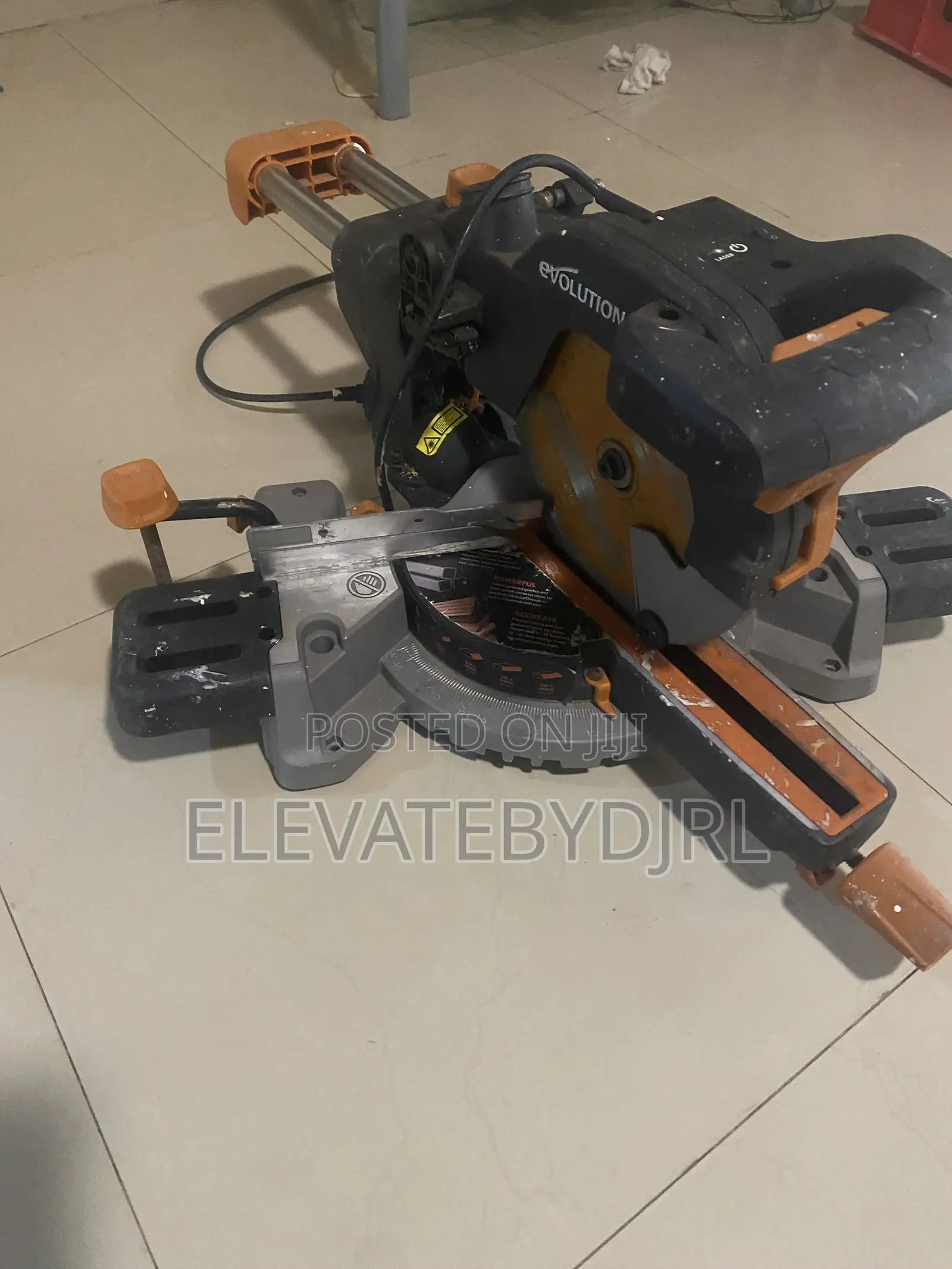 Evolution R210CMS: Compound Miter Saw (Laser)