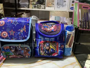 School Bag,lunch Bag and a Water Bottle