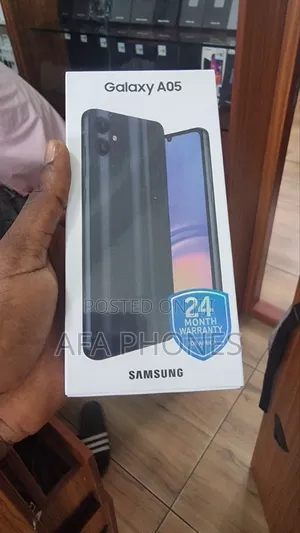 New Samsung Galaxy A05 128 GB Black