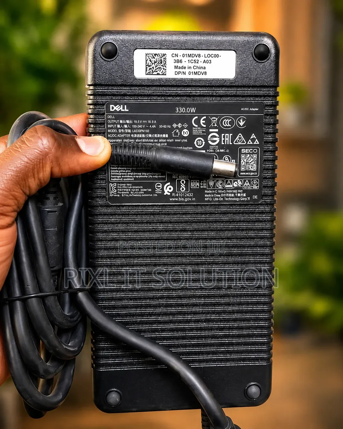 Genuine Dell Alienware 330W AC Adapter Charger for M17 M18 M18x Laptop