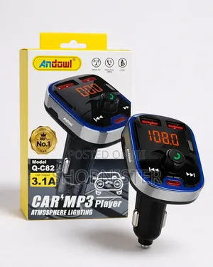 Car MP3 Player Bluetooth FM Transmitter Fast Charger