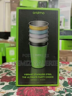 Oraimo Solid Stow 6 Stainless Steel Drinking Cup-6in1