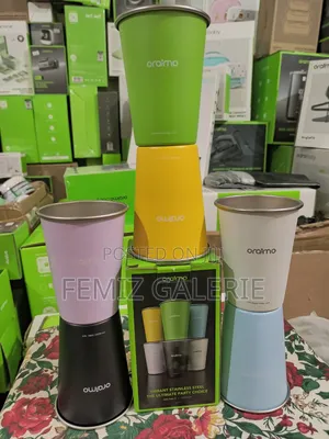 Oraimo Solid Stow 6 Stainless Steel Drinking Cup-6in1