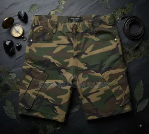 High Quality Camouflage Cargo Shorts Available in Stock