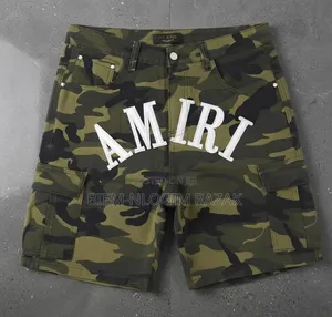 High Quality Camouflage Cargo Shorts Available in Stock