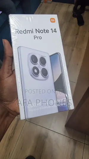 New Xiaomi Redmi Note 14 Pro 256 GB Black