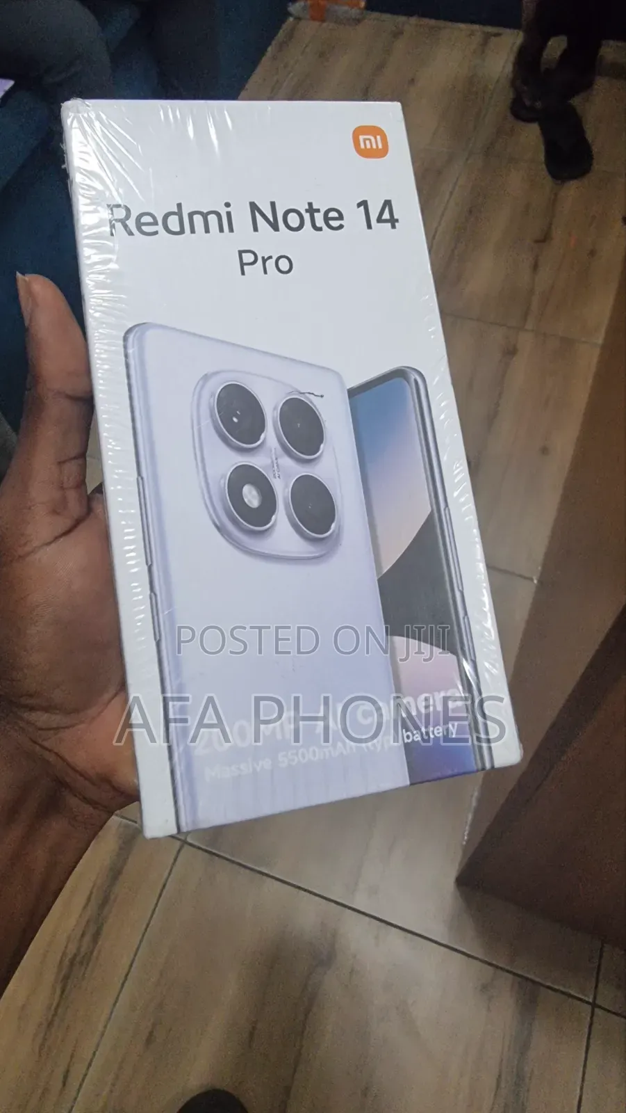 New Xiaomi Redmi Note 14 Pro 256 GB Black