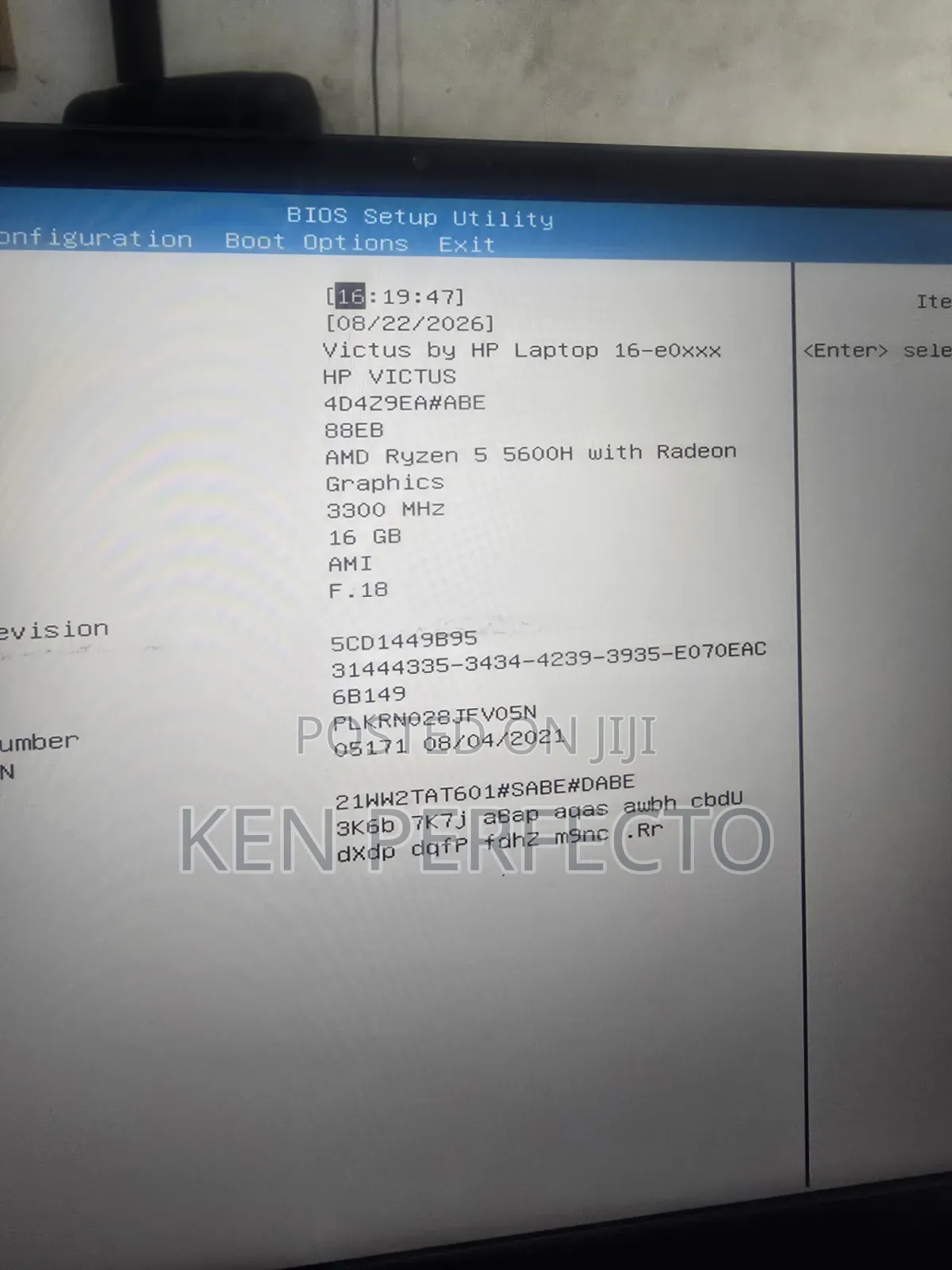 Laptop HP Victus 16 16GB AMD Ryzen 5 SSD 512GB