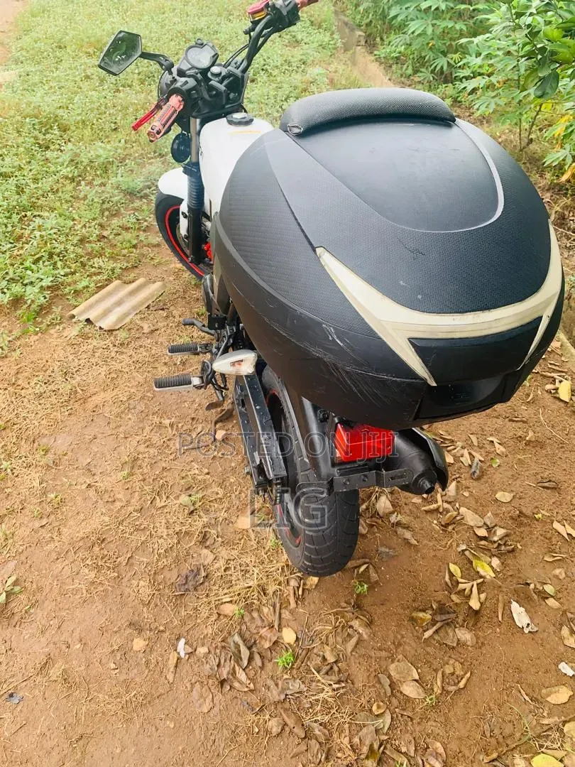 Motorcycle 2014 White