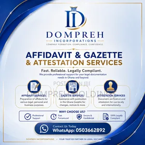 Document Attestation Certification, Affidavit Gazette Services