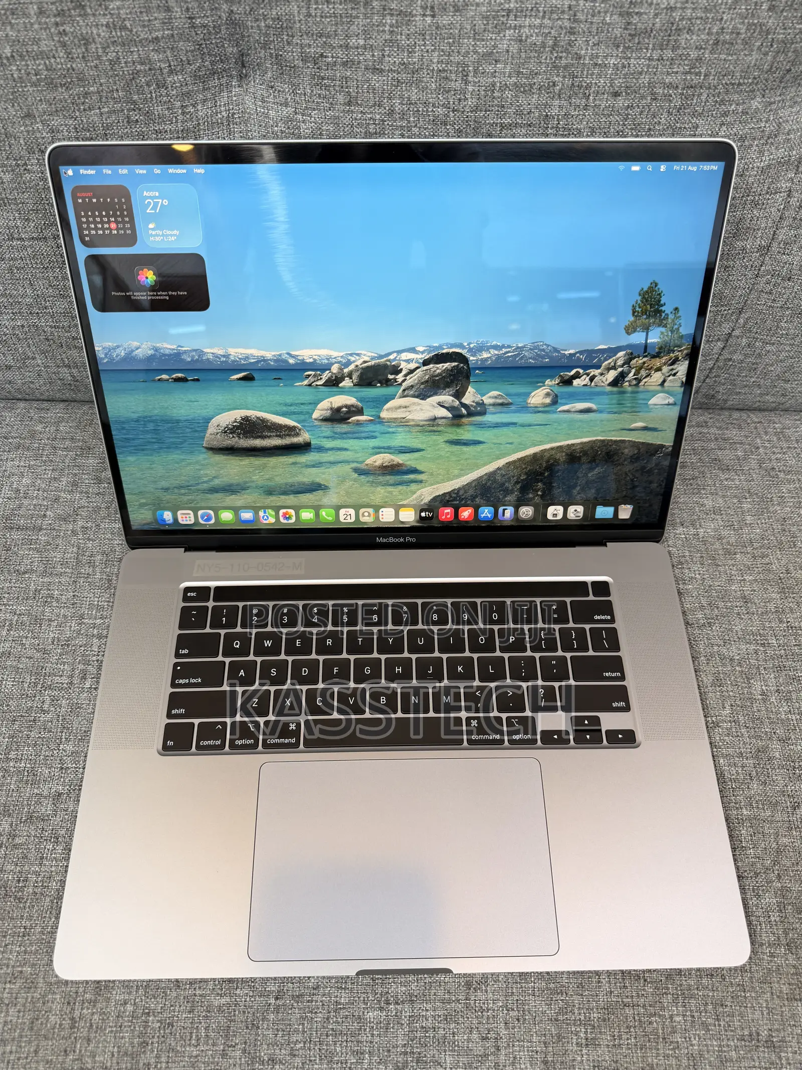 Laptop Apple MacBook Pro 2019 16GB Intel Core i7 SSD 512GB