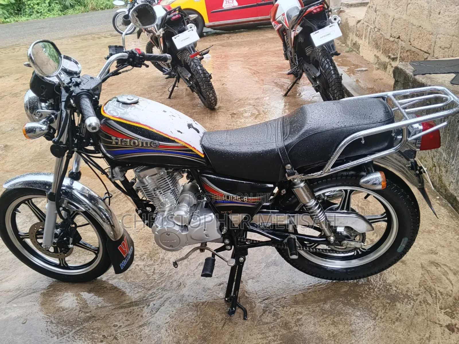 Haojue HJ125-8K 2025 Black