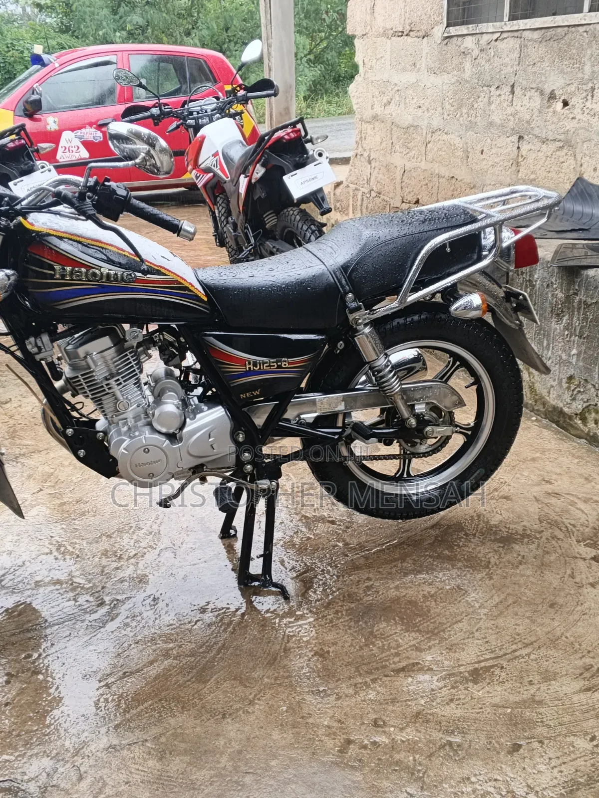 Haojue HJ125-8K 2025 Black