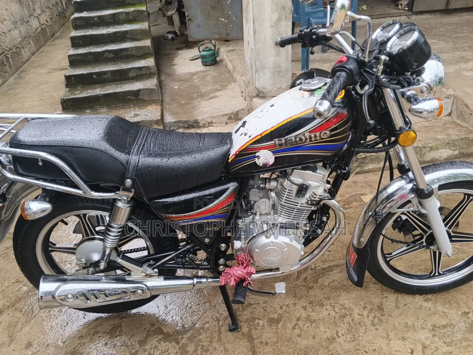 Haojue HJ125-8K 2025 Black