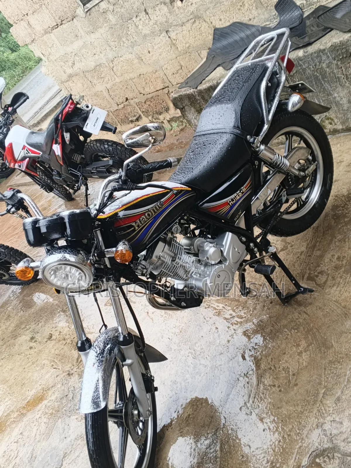 Haojue HJ125-8K 2025 Black